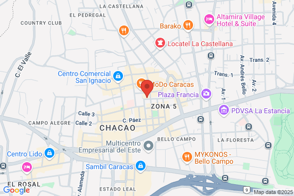 Grúas M.C. Chacao