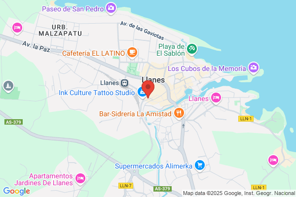 Tipografía Llanes